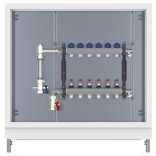 Roth-Verteilerstation-HK-6-edst-vormont-mit-WMZ-Set-senkrecht-mit-2-Kugelhaehnen-1115011521 gallery number 1